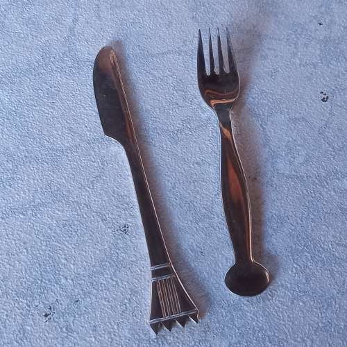 Carrol Boyes - Functional Art  Fork and Knife