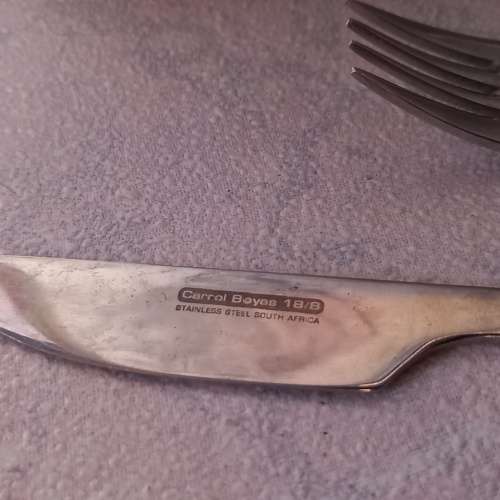 Carrol Boyes - Functional Art  Fork and Knife