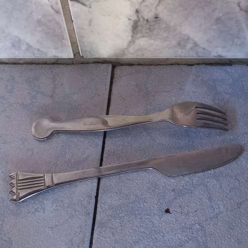 Carrol Boyes - Functional Art  Fork and Knife