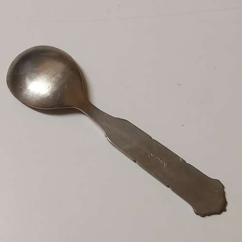 Vintage Nordkapp H. TINN Souvenir Spoon Norway Viking