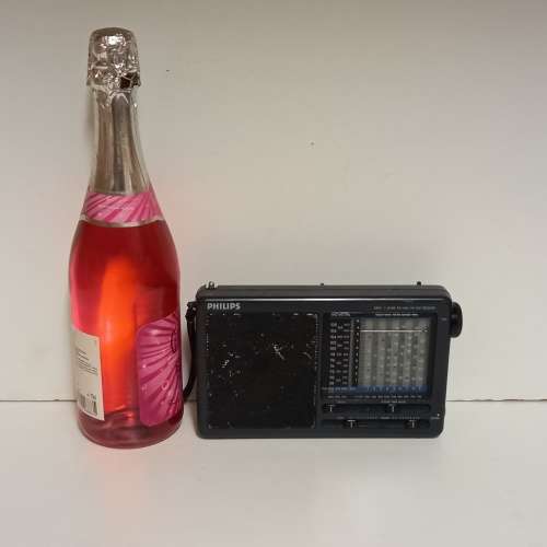 Vintage Philips D1875 12 Band World Receiver Portable Radio