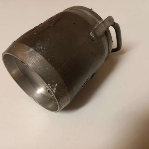 VINTAGE ASN BAVARIA ZINN PEWTER GLÜCK AUF MINI BUCKET