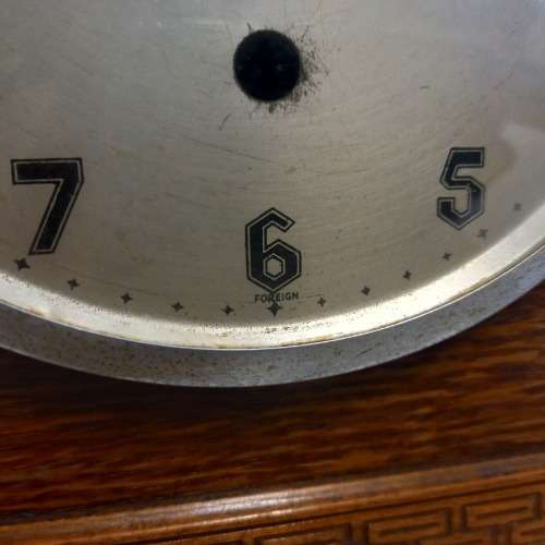 Rare Vintage Foreign Mantel Clock
