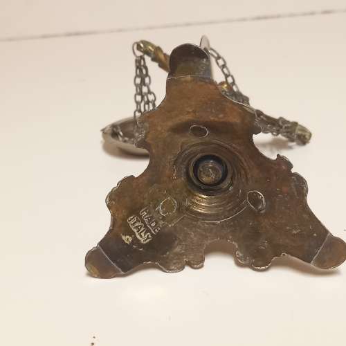 Vintage Metal Scale of Justice  Made in Italy
