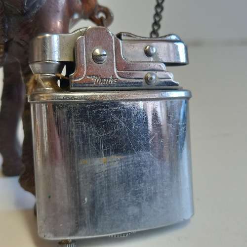 Vintage Van Hunks Ornate Mule Table Lighter - Works
