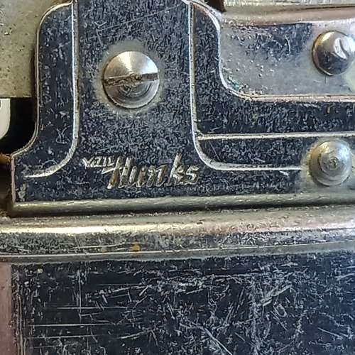 Vintage Van Hunks Ornate Mule Table Lighter - Works