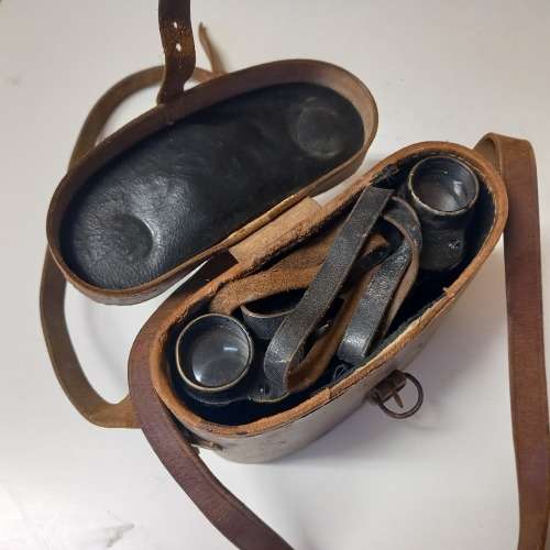 WW1 Era C.P. Goerz Berlin Neo-Trieder Binoculars 8x