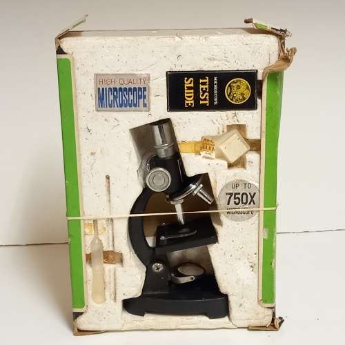 King 750X AK Vintage Microscope  Made in Japan