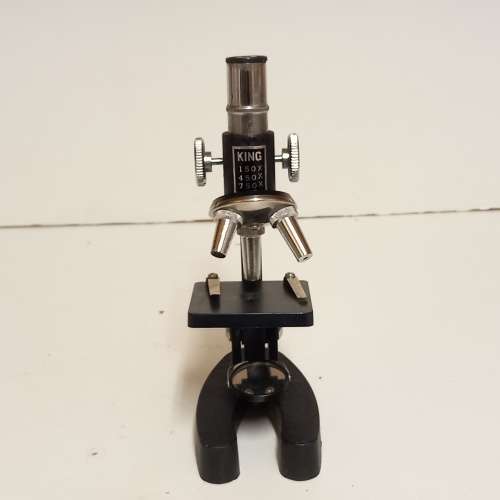 King 750X AK Vintage Microscope  Made in Japan