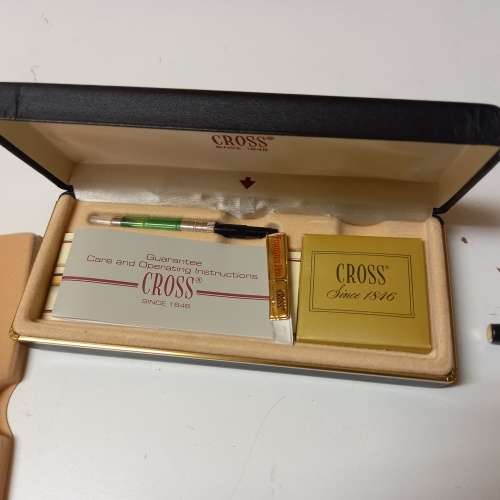CROSS F2506 FOUNTAIN PEN IN ORIGINAL CASE  MADE IN USA