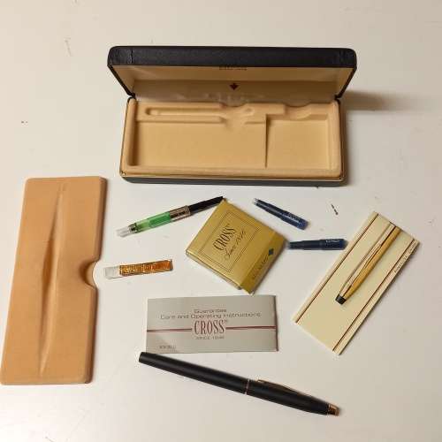 CROSS F2506 FOUNTAIN PEN IN ORIGINAL CASE  MADE IN USA