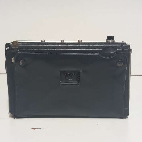 Vintage National Panasonic Model RF-4833 Portable Radio in Protective Cover