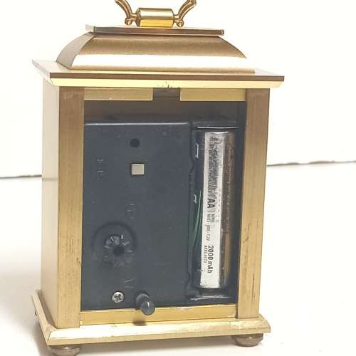 SWIZA TEMPEST FUGIT SWISS MANTEL CLOCK BOXED - WORKS