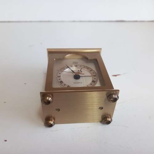 SWIZA TEMPEST FUGIT SWISS MANTEL CLOCK BOXED - WORKS
