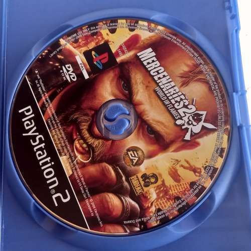 MERCENARIES 2 WORLD IN FLAMES PLAYSTATION 2 GAME