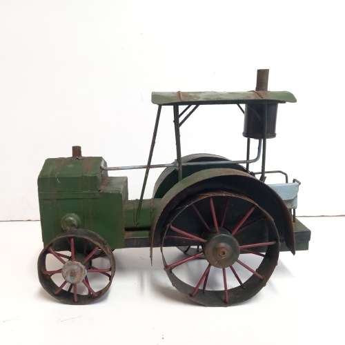 VINTAGE TIN PLATE TRACTOR