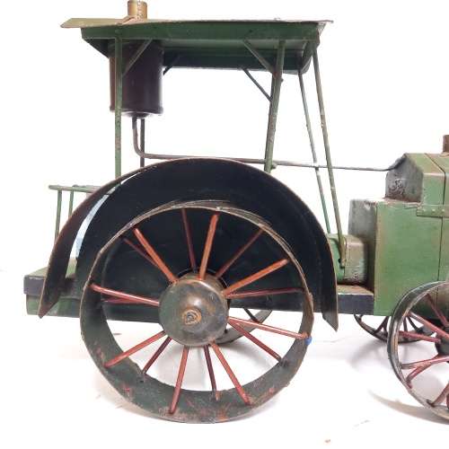 VINTAGE TIN PLATE TRACTOR