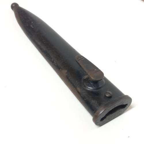 VINTAGE BAYONET 104369 AND METAL SCABBARD