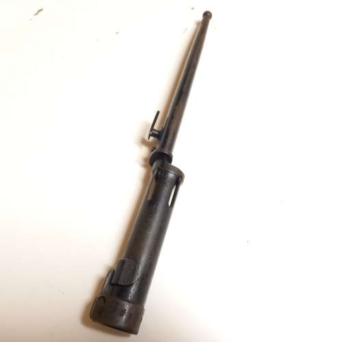 VINTAGE BAYONET 104369 AND METAL SCABBARD