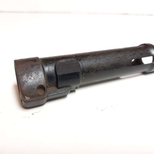 VINTAGE BAYONET 104369 AND METAL SCABBARD