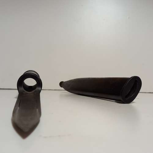 VINTAGE BAYONET 104369 AND METAL SCABBARD