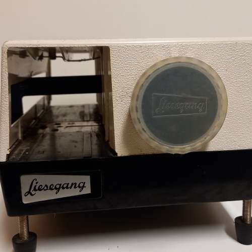1960s LIESEGANG FAN TYPE 12J VINTAGE WORKING SLIDE PROJECTOR - WEST GERMANY