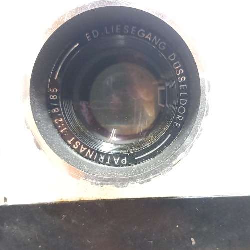 1960s LIESEGANG FAN TYPE 12J VINTAGE WORKING SLIDE PROJECTOR - WEST GERMANY