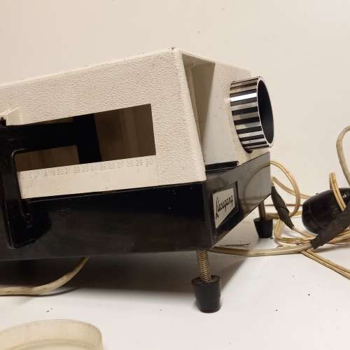 1960s LIESEGANG FAN TYPE 12J VINTAGE WORKING SLIDE PROJECTOR - WEST GERMANY