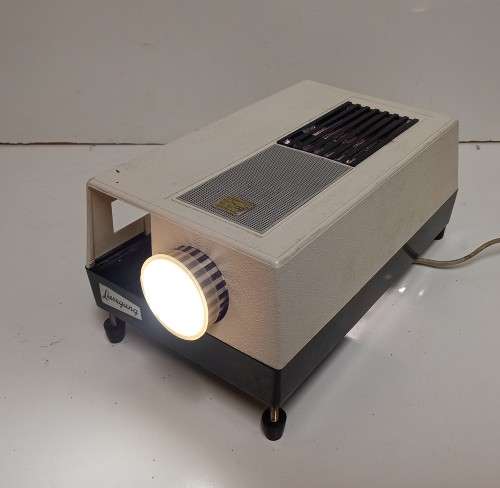 1960s LIESEGANG FAN TYPE 12J VINTAGE WORKING SLIDE PROJECTOR - WEST GERMANY