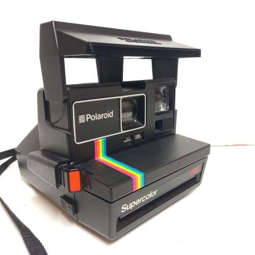 1981 POLAROID SUPERCOLOR 600 INSTANT LAND CAMERA