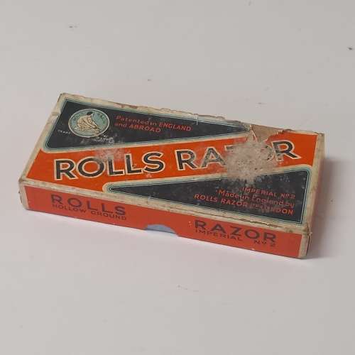SUPERB VINTAGE ROLLS IMPERIAL NO2 1950S SAFETY RAZOR