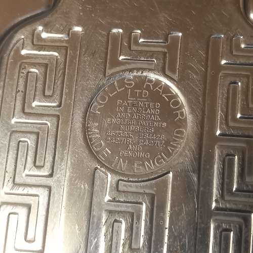 SUPERB VINTAGE ROLLS IMPERIAL NO2 1950S SAFETY RAZOR