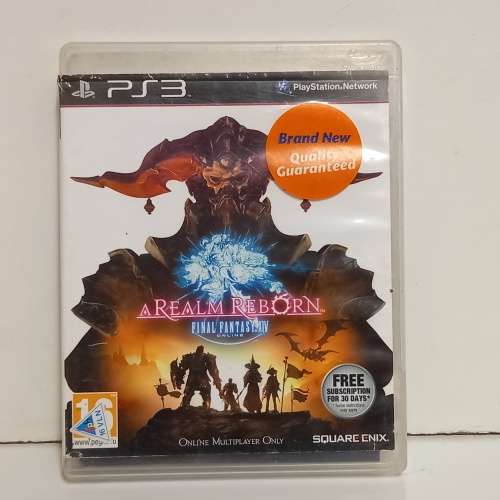 FINAL FANTASY XIV A REALM REBORN PLAYSTATION 3 GAME