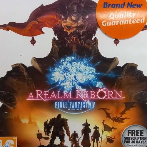 FINAL FANTASY XIV A REALM REBORN PLAYSTATION 3 GAME