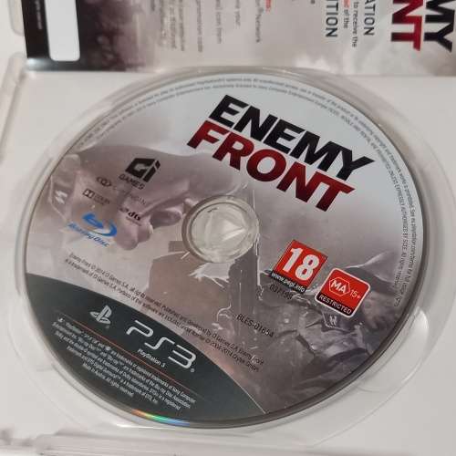 ENEMY FRONT LIMITED EDITION PLAYSTATION 3 GAME