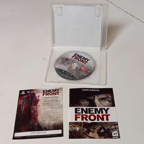 ENEMY FRONT LIMITED EDITION PLAYSTATION 3 GAME