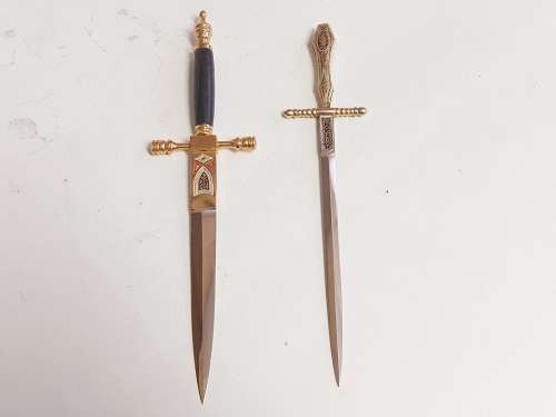 VINTAGE SWORD LETTER OPENERS