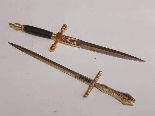 VINTAGE SWORD LETTER OPENERS