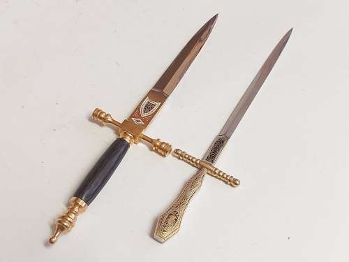 VINTAGE SWORD LETTER OPENERS