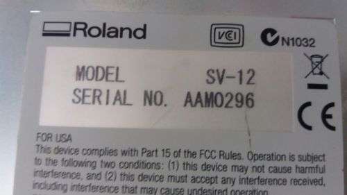 Roland Stika SV-12 Vinyl Cutter