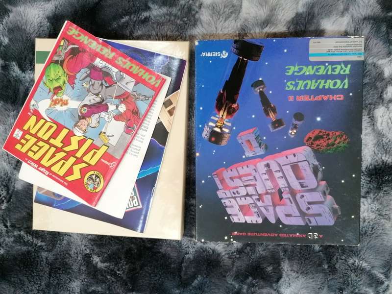 Space Quest ii Vohaul`s Revenge Floppy Disk Game