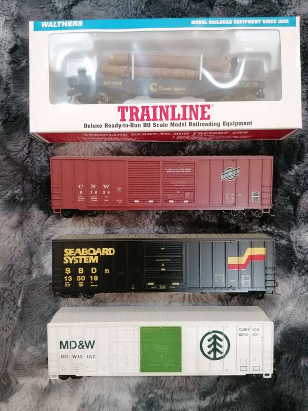 HO Scale Train Rolling Stock