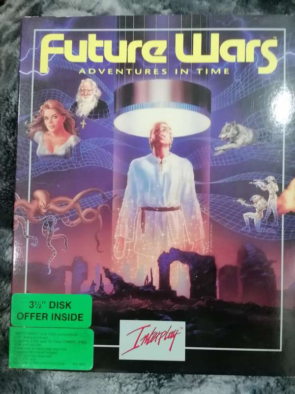 Future Wars Adventures in Time PC Floppy Disc Game