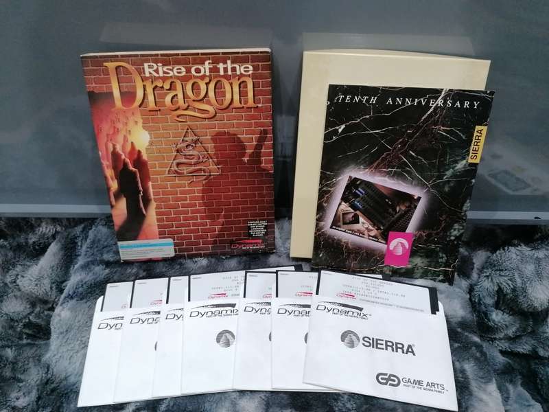 Rise of the Dragon Floppy Disk Game