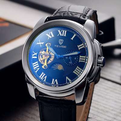 *High Value!* Tevise Tourbillon Luxurious Automatic Chronograph Timepiece
