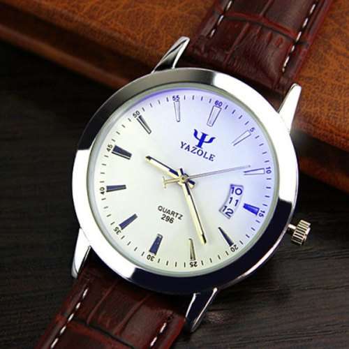 *HOT ITEM* YAZOLE Luxurious *CALENDER DISPLAY & DOUBLE SCALES* Timepiece