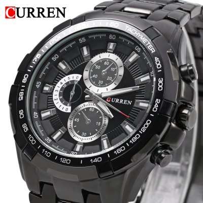 *STUNNER* CURREN PRO Black Luxurious MUST-HAVE Timepiece
