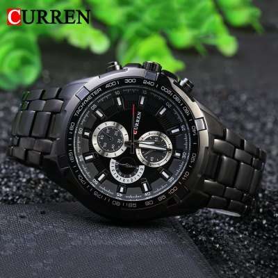 *STUNNER* CURREN PRO Black Luxurious MUST-HAVE Timepiece