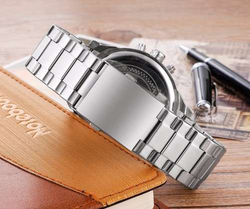 *Just In* CAGARNY Luxurious *BOX INCLUDED* Double Movt Timepiece