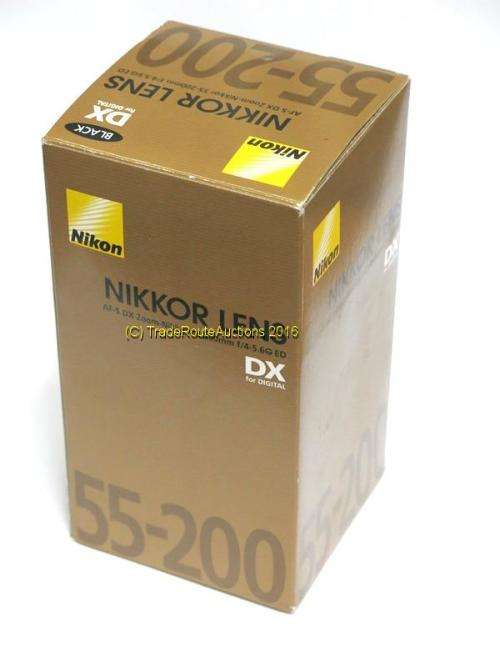 BRAND NEW IN BOX | Nikon AF-S DX Zoom-NIKKOR 55-200mm f/4-5.6G DX LENS